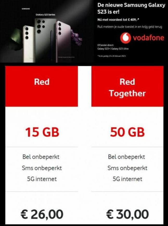 Vodafone Aanbiedingen. Page 2