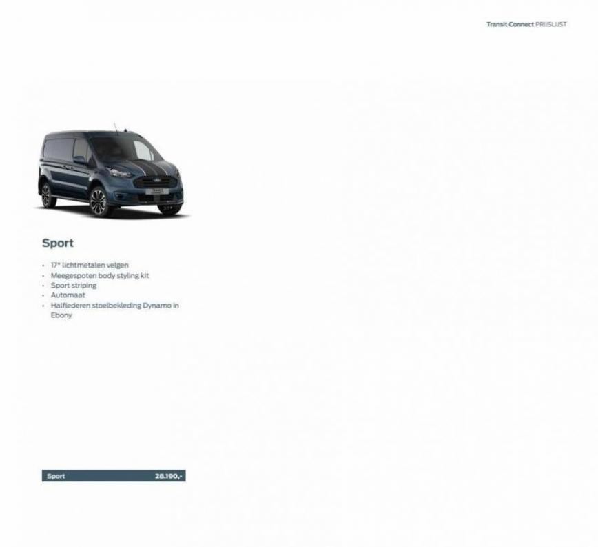 FORD TRANSIT CONNECT. Page 3