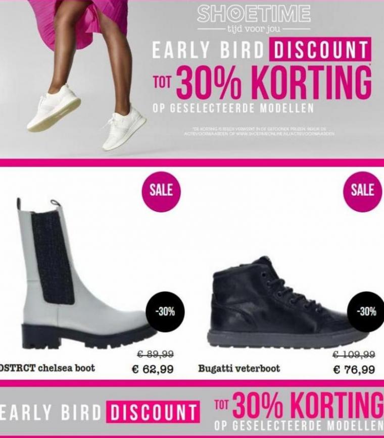 Early Bird Discount Tot 30% Korting*. Page 6