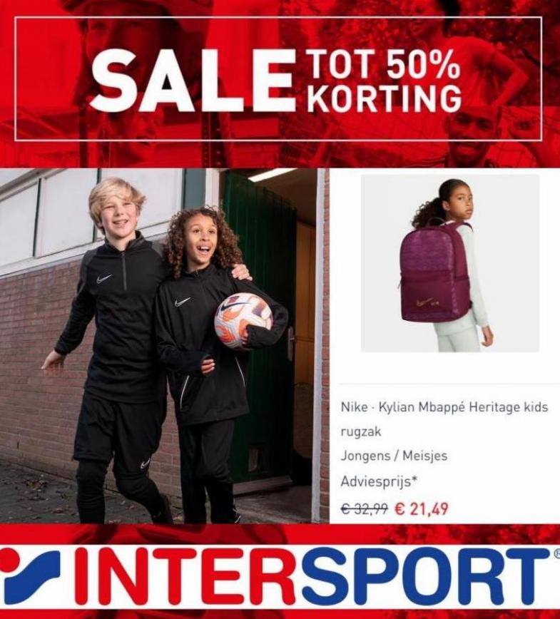 Sale Tot 50% Korting. Intersport. Week 10 (2023-03-20-2023-03-20)