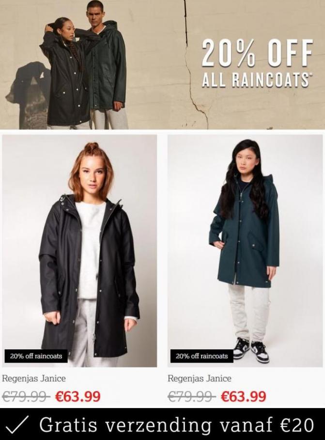 20% Off All Raincoats. Page 4