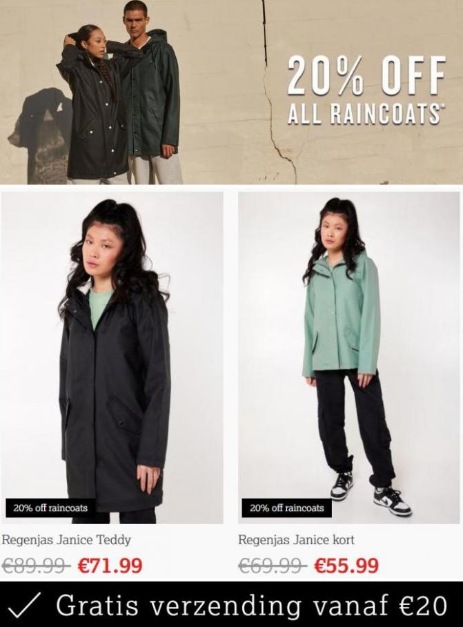 20% Off All Raincoats. Page 5