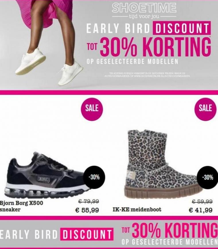 Early Bird Discount Tot 30% Korting*. Page 7