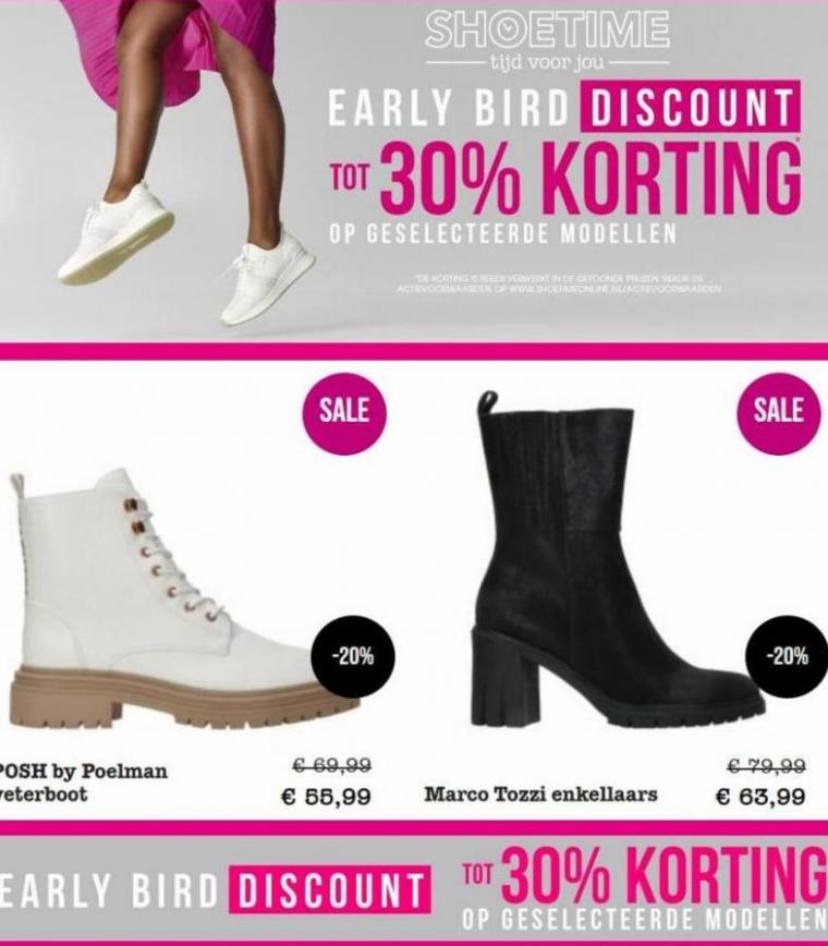 Early Bird Discount Tot 30% Korting*. Page 2