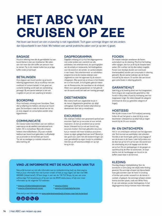Cruises Inspiratiemagazine. Page 14