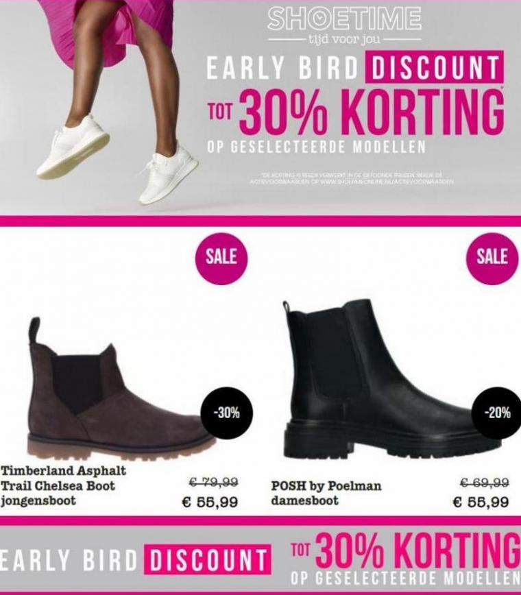 Early Bird Discount Tot 30% Korting*. Page 3