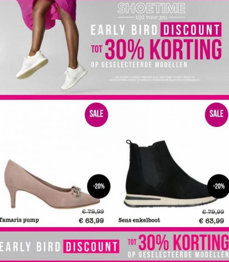 Early Bird Discount Tot 30% Korting*. Page 5