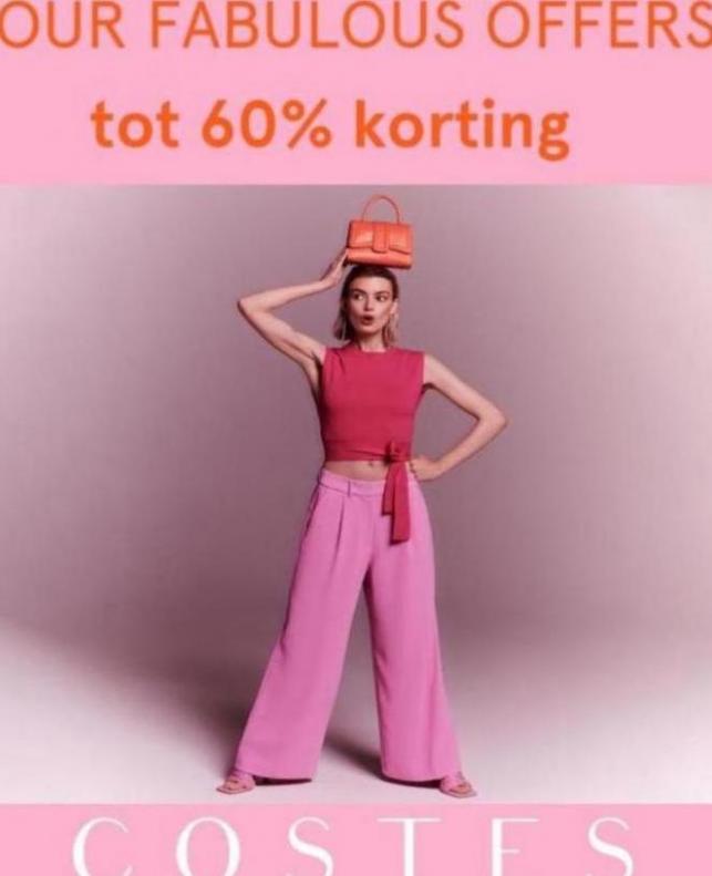 Our Fabuloues Offers Tot 60% Korting. Costes. Week 15 (2023-04-25-2023-04-25)
