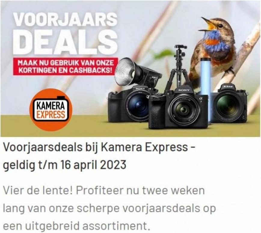 Voorjaars Deals. Kamera Express. Week 15 (2023-04-16-2023-04-16)