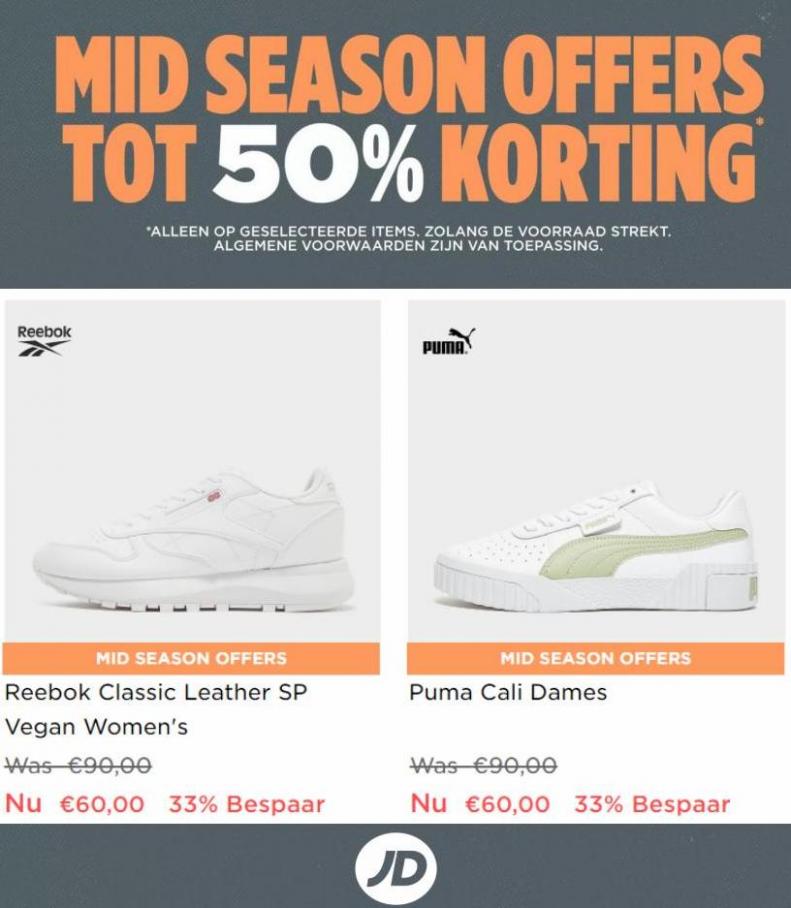Mid Season Offers Tot 50% Korting*. Page 6