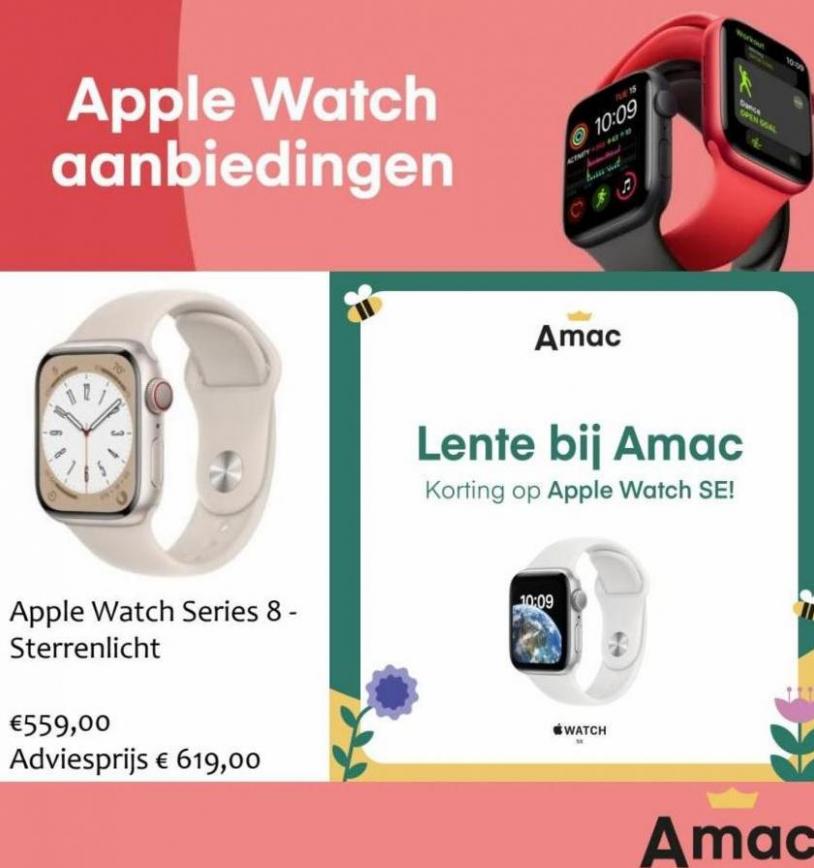 Apple Watch Aanbiedingen. Amac. Week 15 (2023-04-21-2023-04-21)