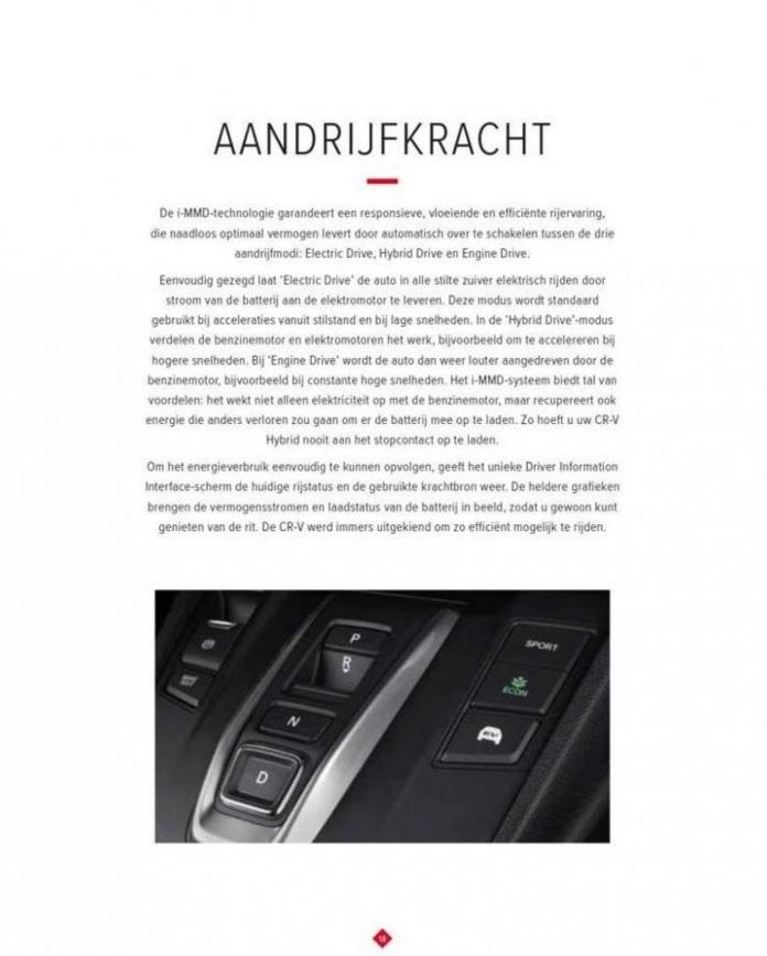 Honda CR-V Hybrid Brochure. Page 18