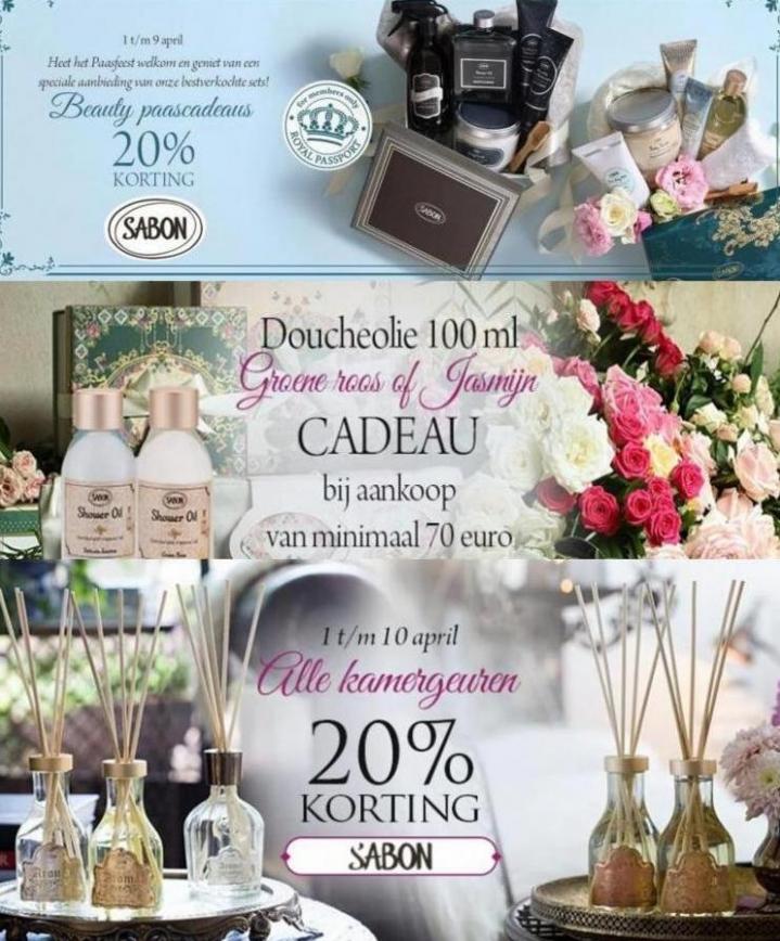 Beauty Paascadeaus 20% Korting. Sabon. Week 14 (2023-04-09-2023-04-09)
