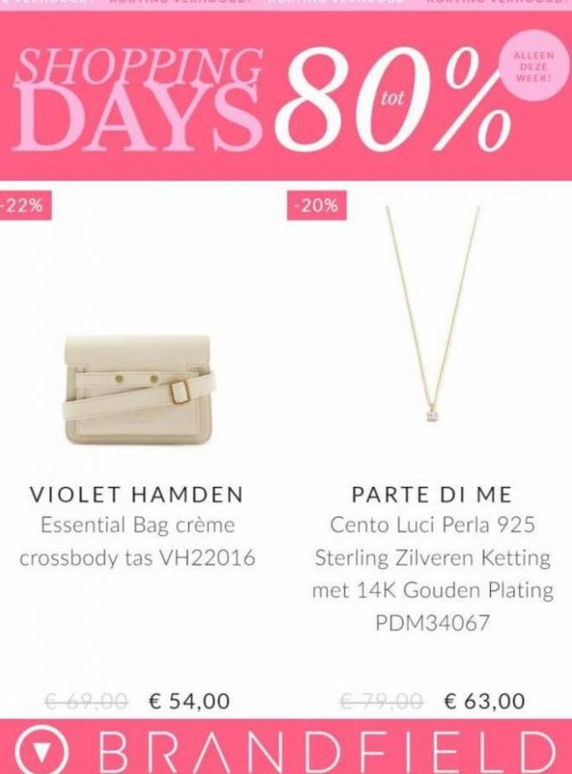 Shopping Days Tot 80& Off*. Page 6