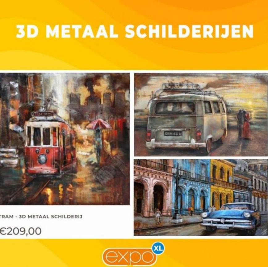 3D Metaal Schilderijen. Expo. Week 15 (2023-04-24-2023-04-24)