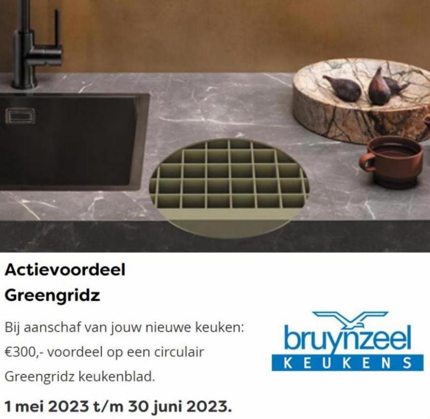 Actievoordeel Greengridz. Bruynzeel Keukens. Week 18 (2023-06-30-2023-06-30)