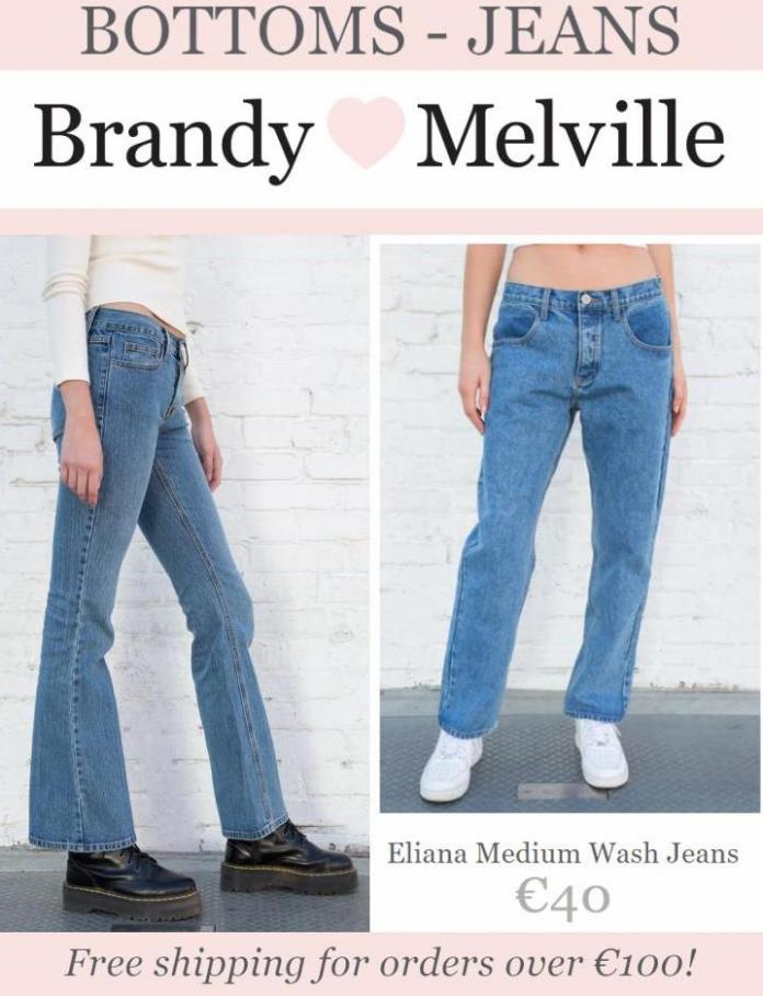 Bottoms - Jeans. Brandy Melville. Week 21 (2023-06-03-2023-06-03)