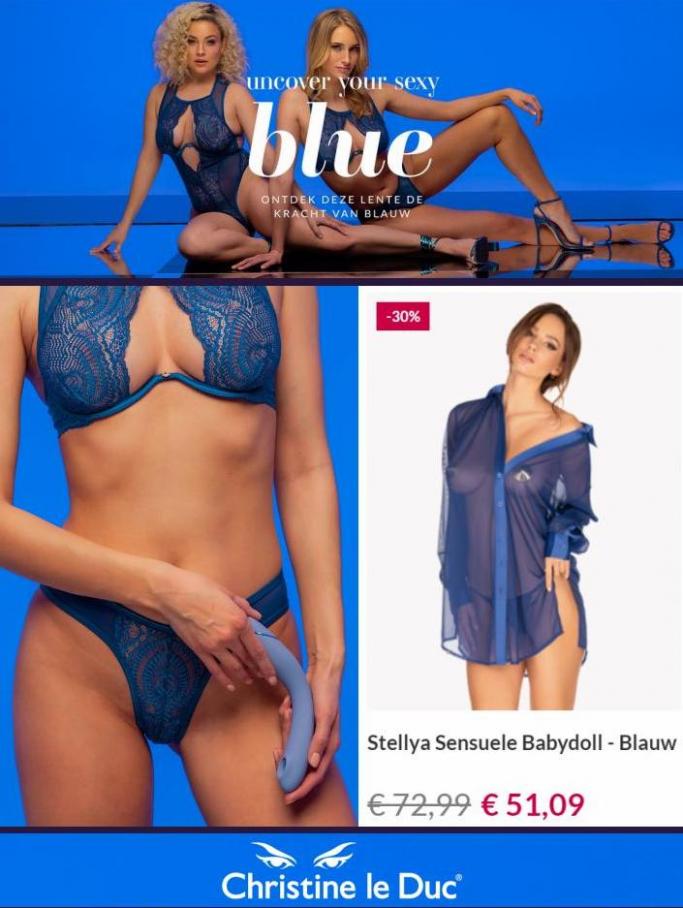 Uncover your Sexy Blue. Christine le Duc. Week 18 (2023-05-10-2023-05-10)