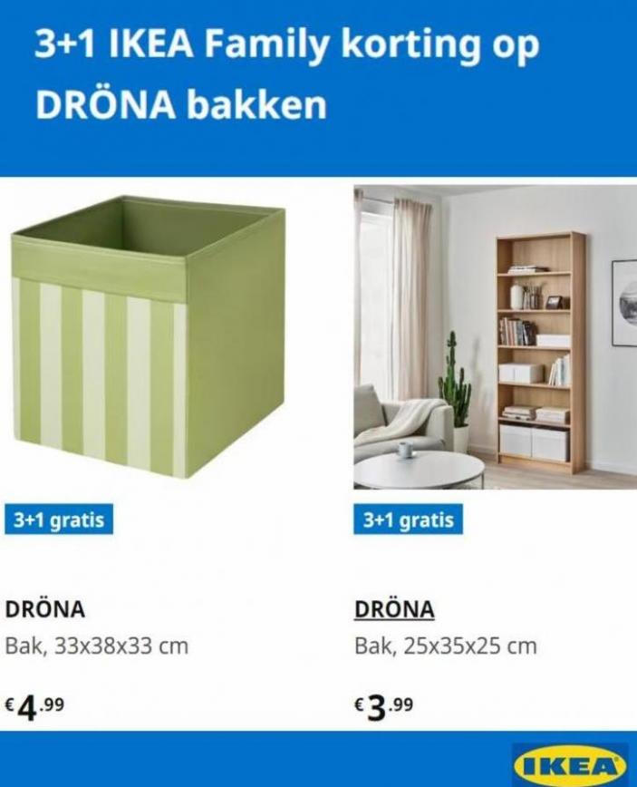3+1 Ikea Family Korting op Dröna bakken. Page 5
