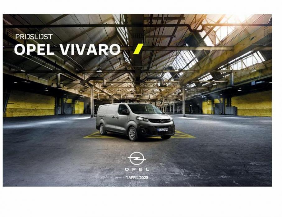 Prijslijst Vivaro (Electric). Opel. Week 21 (2023-06-30-2023-06-30)