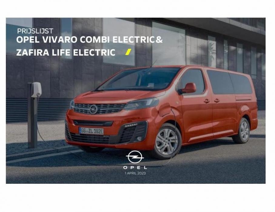Vivaro Combi Zafira e-life Prices. Opel. Week 21 (2023-06-30-2023-06-30)