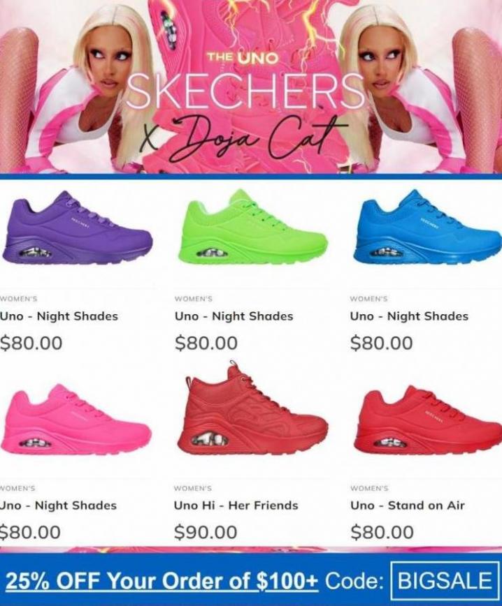 The Uno Skechers by Doja Cat. Page 3