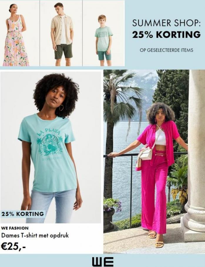 Summer Shop: 25% Korting. We Fashion. Week 21 (2023-06-07-2023-06-07)