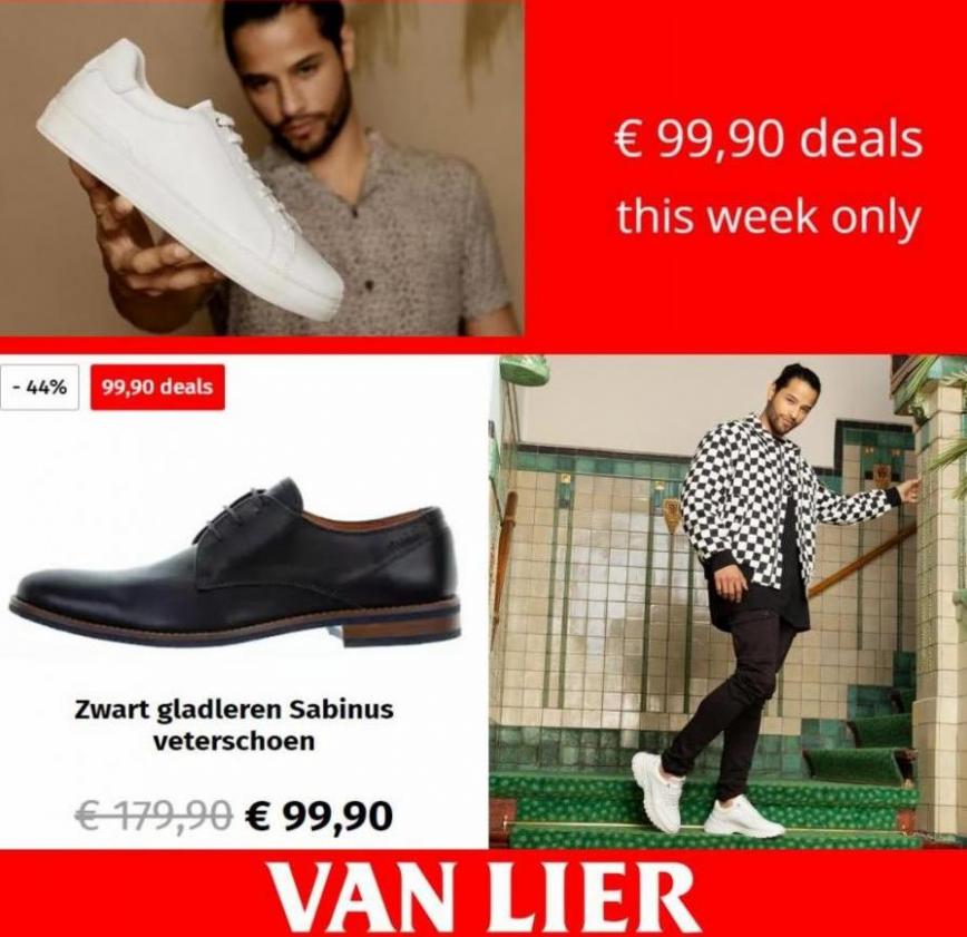 €99,90 Deals This Week Only. Van Lier Schoenen. Week 20 (2023-05-29-2023-05-29)