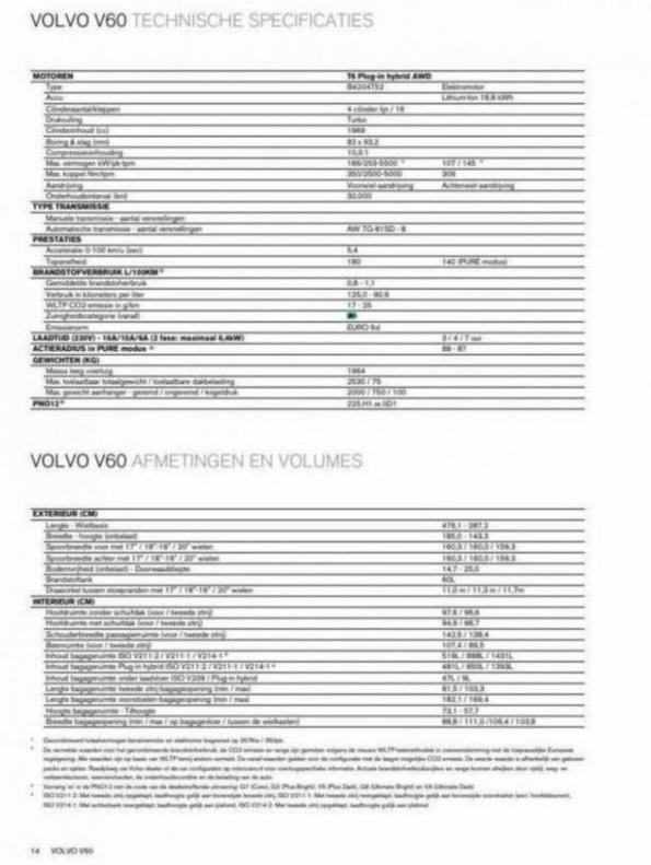 Volvo V60 Long Range. Page 14