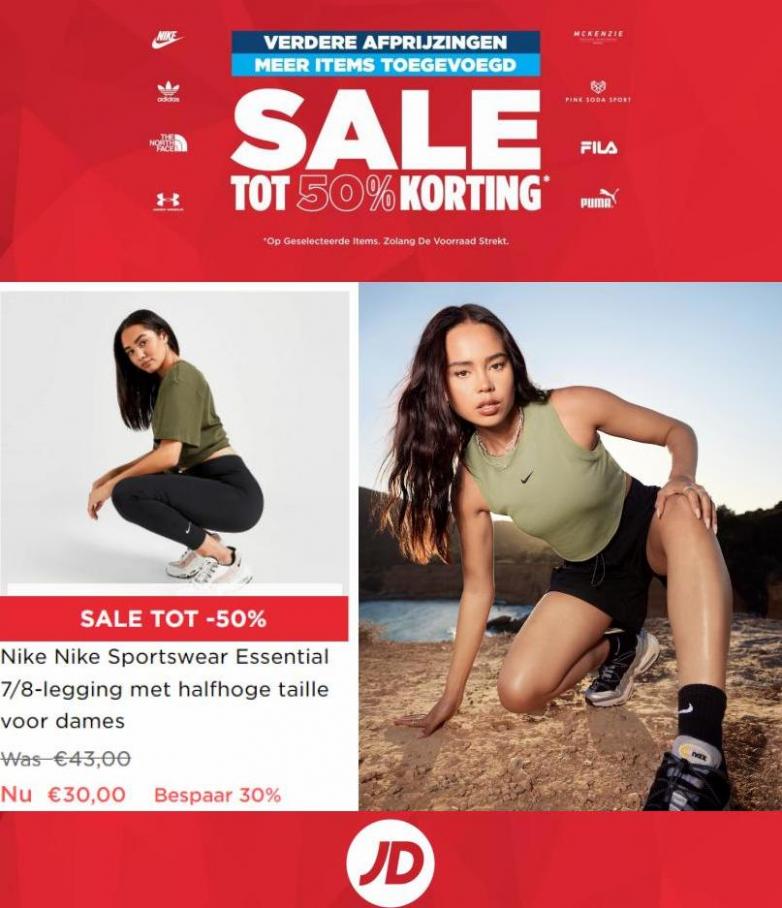 Sale Tot 50% Korting | Meer Items Toegevoed. JD Sports. Week 26 (2023-07-03-2023-07-03)