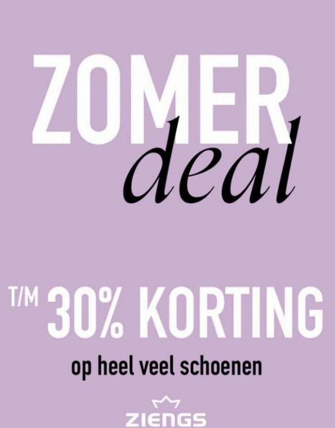 Zomer Deal T/m 30% Korting*. Ziengs. Week 23 (2023-06-15-2023-06-15)