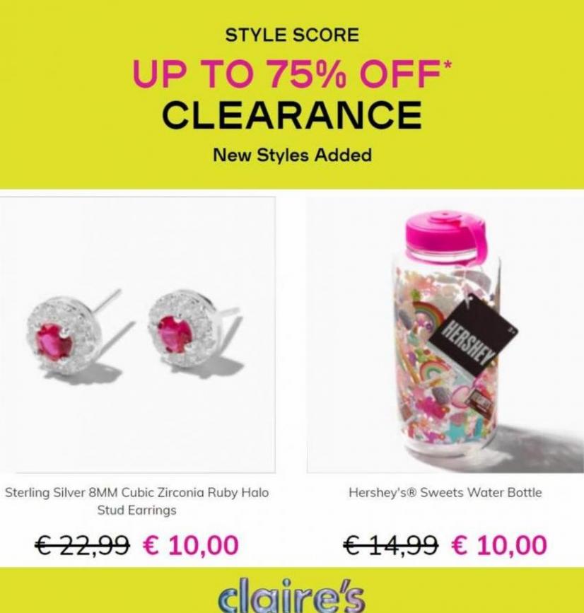 Clearance Up to 75% Off*. Page 3