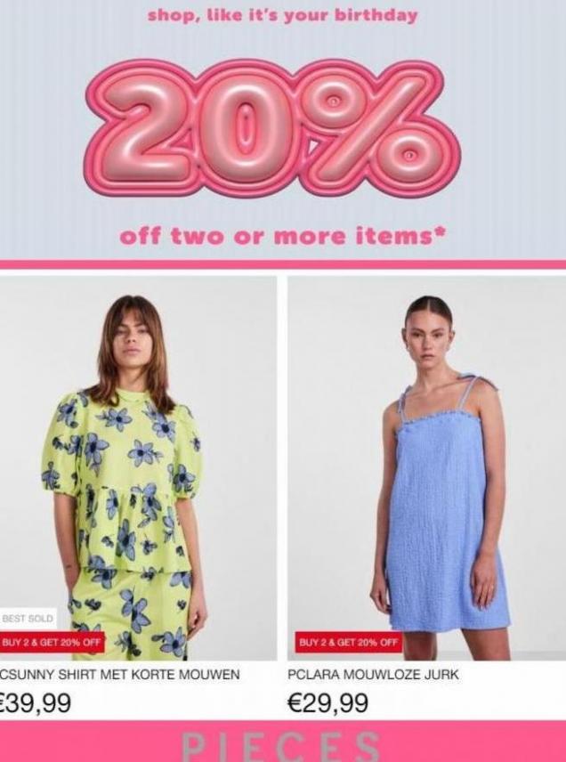 20% Off Two or More Items*. Page 2