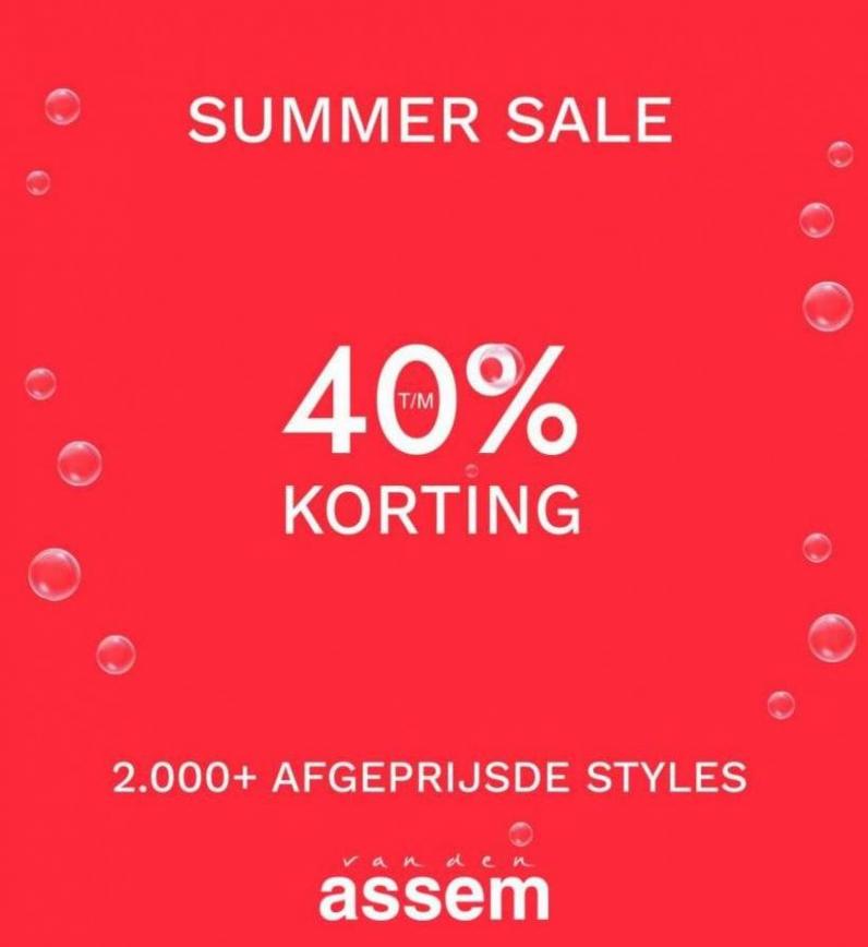 Summer Sale t/m 40% Korting*. Van den Assem. Week 23 (2023-06-17-2023-06-17)