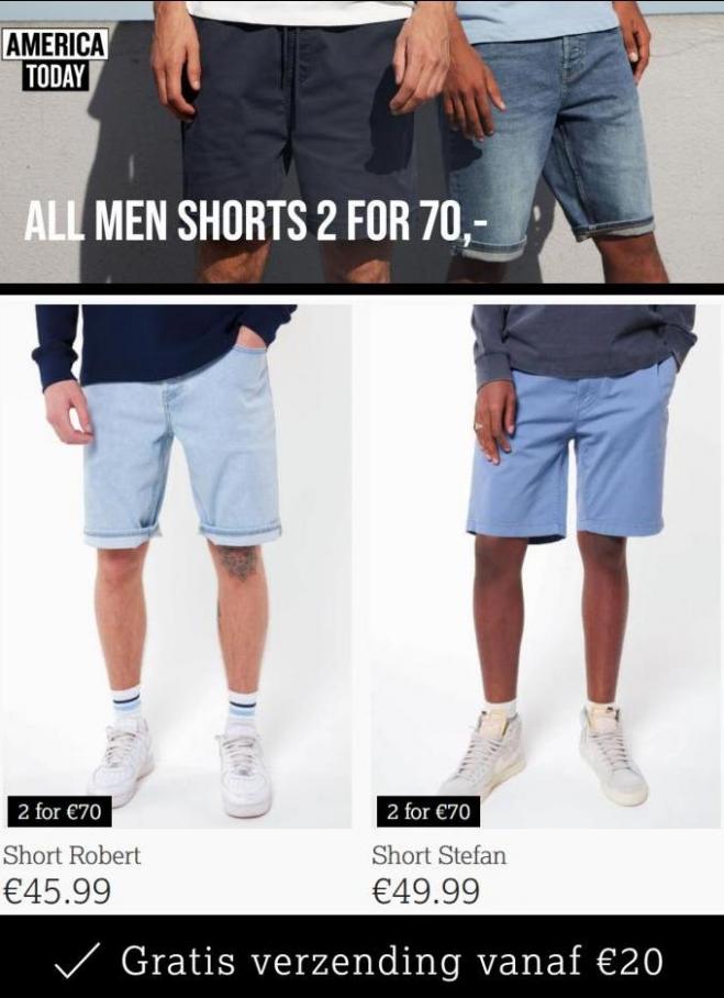 All men Shorts 2 for 70,-. Page 4