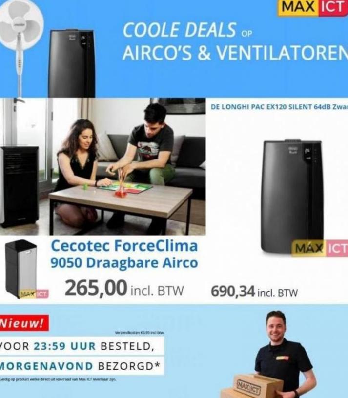 Coole Deals op Airco & Ventilatoren. Max ICT. Week 23 (2023-06-12-2023-06-12)