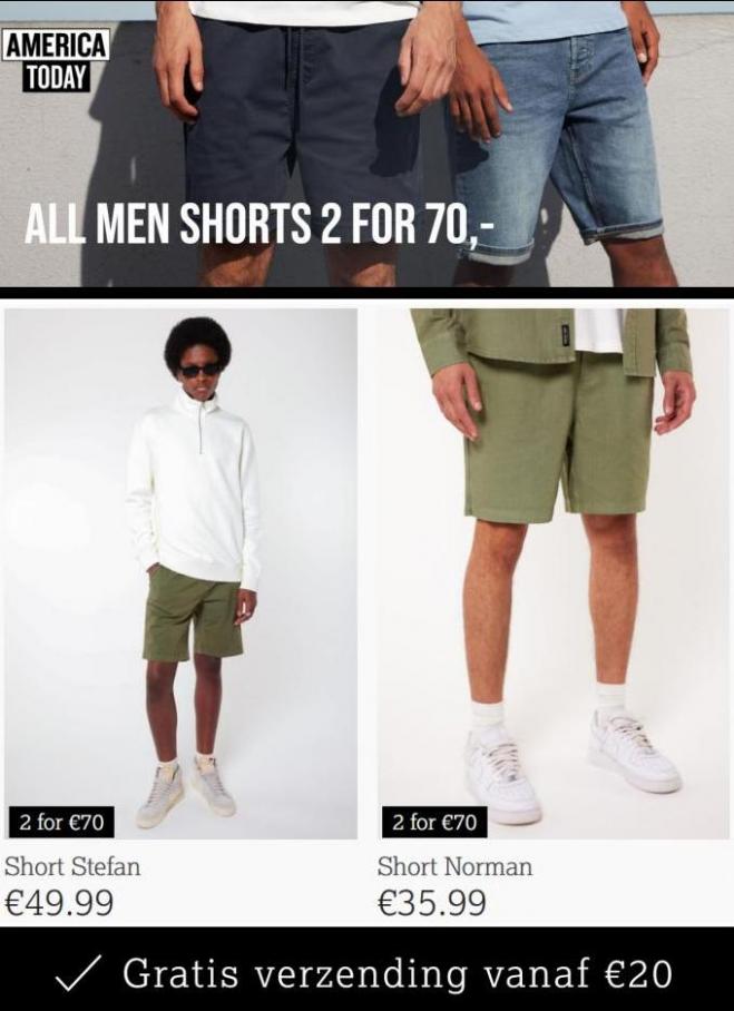 All men Shorts 2 for 70,-. Page 5