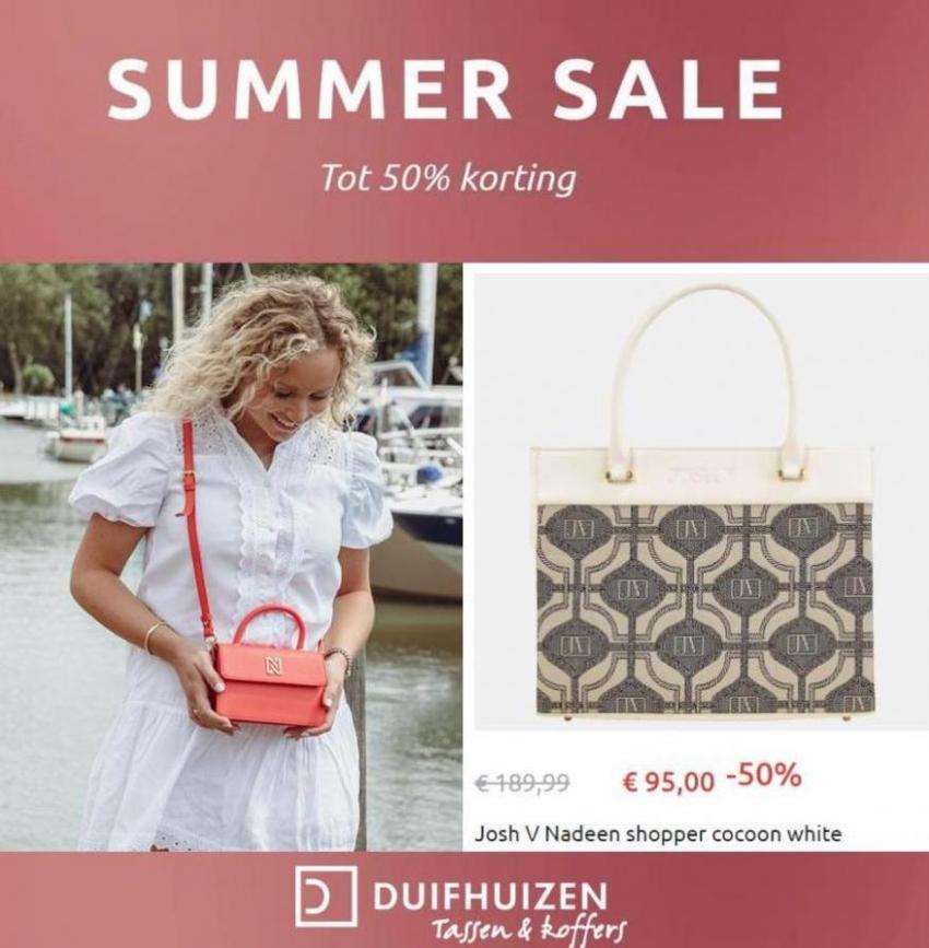 Summer Sale Tot 50% Korting. Duifhuizen. Week 30 (2023-08-05-2023-08-05)