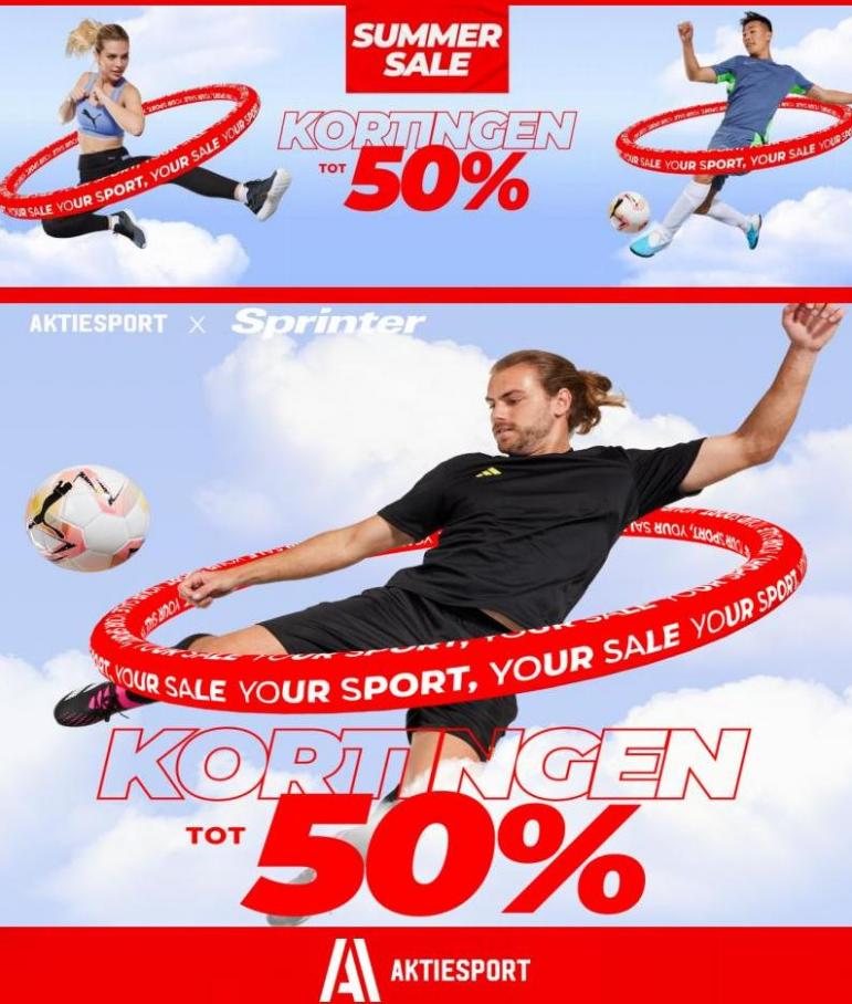 Summer Sale Kortingen Tot 50%. Aktiesport. Week 27 (2023-07-08-2023-07-08)
