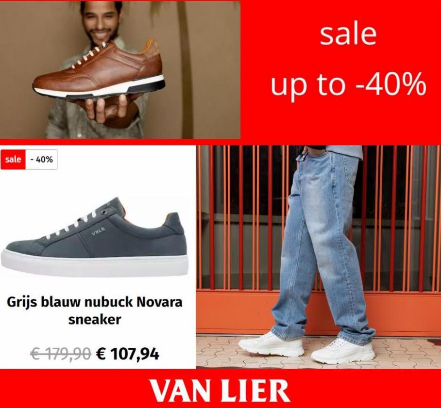 Sale Up to 40%. Van Lier Schoenen. Week 26 (2023-07-04-2023-07-04)