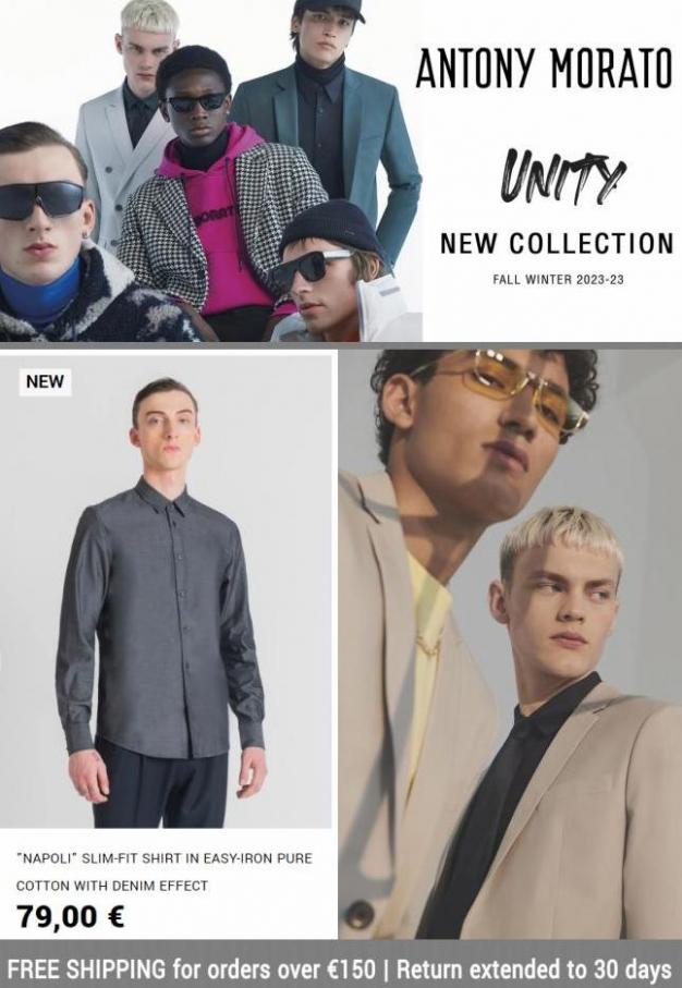 Unity New Collection Fall Winter 2023. Antony Morato. Week 26 (2023-07-04-2023-07-04)