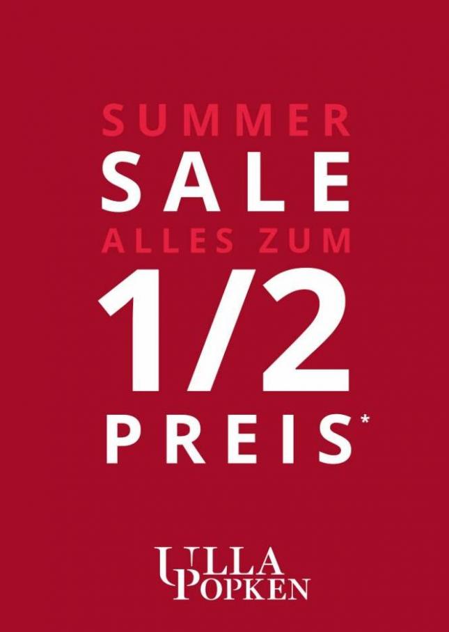 Summer Sale alles zum 1/2 preis*. Ulla Popken. Week 30 (2023-08-05-2023-08-05)