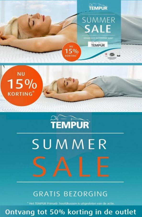Tempur Summer Sale. Tempur. Week 27 (2023-07-30-2023-07-30)