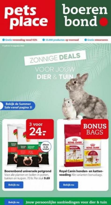 Zonnige Deals Voor Jouw Dier & Tuin. Boerenbond. Week 29 (2023-08-13-2023-08-13)