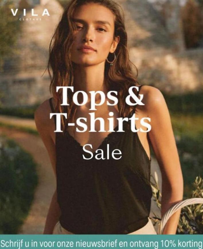 Tops & T-Shirts Sale. VILA Clothes. Week 29 (2023-07-30-2023-07-30)