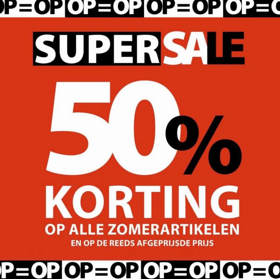 Super Sale 50% Korting*. Ter Stal. Week 27 (2023-07-09-2023-07-09)