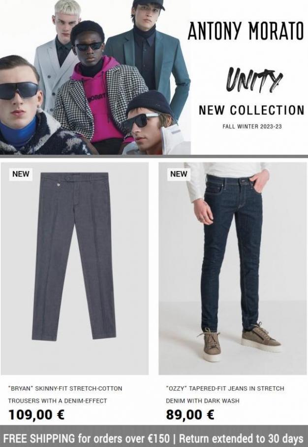 Unity New Collection Fall Winter 2023. Page 4