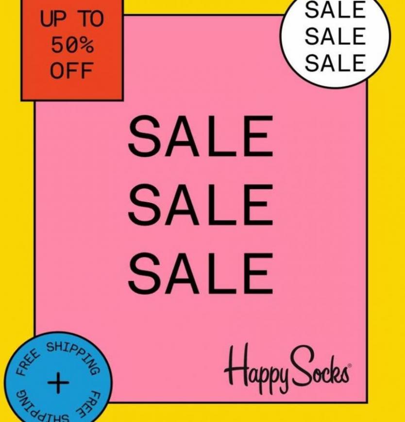 Sale Up to 50% Off. Happy Socks. Week 39 (-)