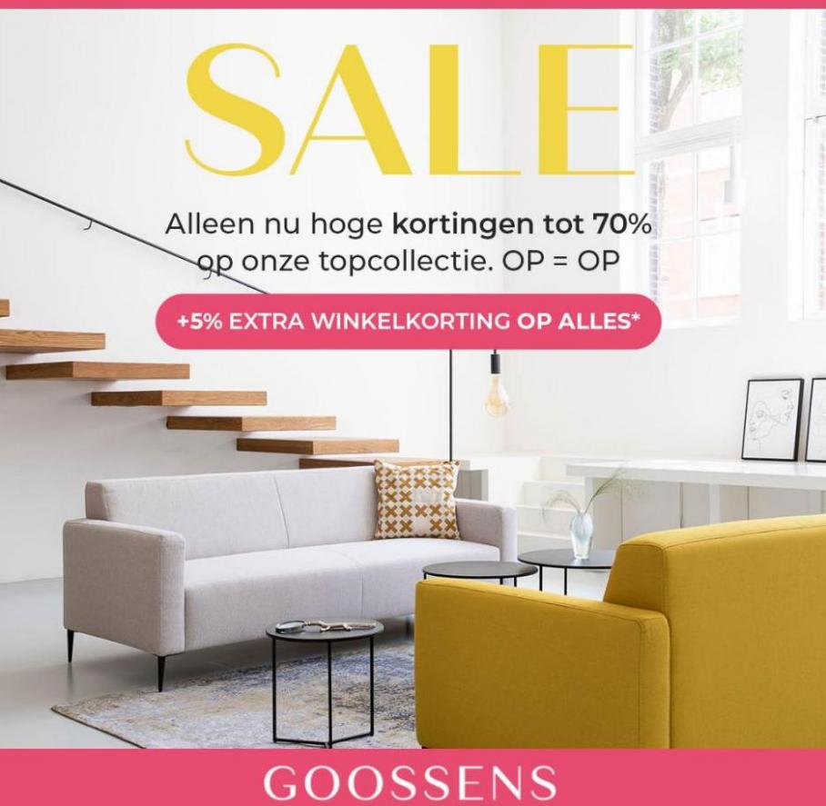 Sale Hoge Kortingen Tot 70%*. Goossens. Week 27 (2023-07-15-2023-07-15)