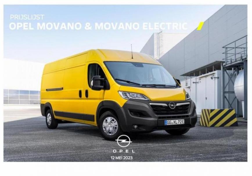 Prijslijst Movano & Movano Electric. Opel. Week 29 (2023-09-30-2023-09-30)